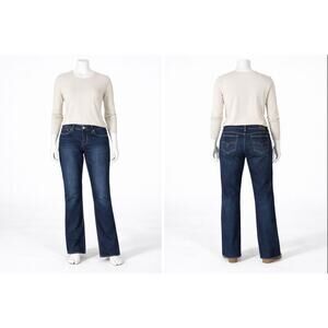 Silver Jeans Co avery Bootcut Jeans Women Dark Wash Stretch Mid Rise Size ?